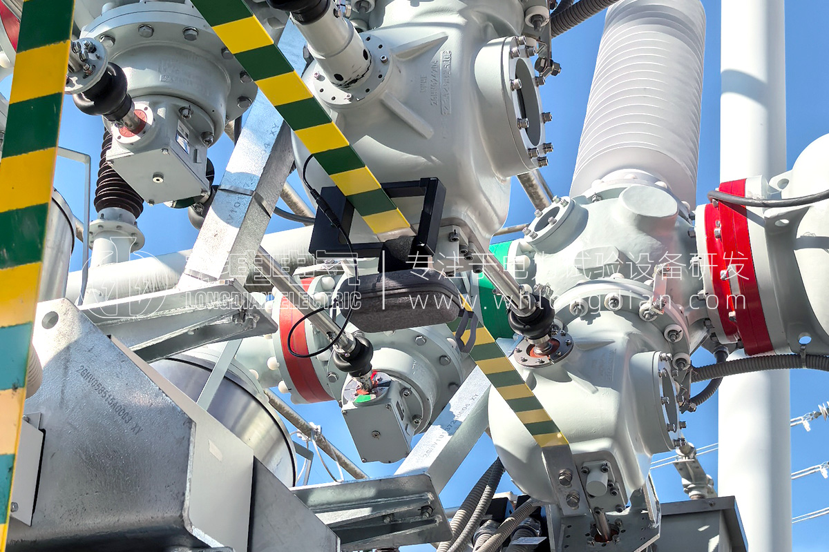 告別繁瑣收放線！武漢龍電電氣新一代無線雙端接地高壓開關(guān)綜合特性測試儀革新上市